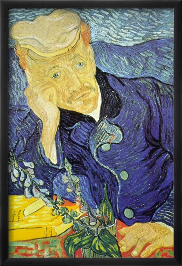 Portrait of Dr. Gachet - Van Gogh Painting On Canvas